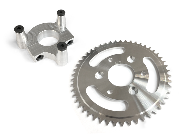 Motorized bicycle hub sprocket hot sale adapter